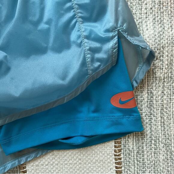 Nike Icon Clash Tempo Luxe Blue Running Shorts Women’s Small - Picture 6 of 11
